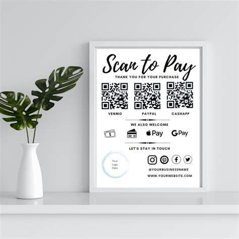 Scan-to-Pay Sign Template Example