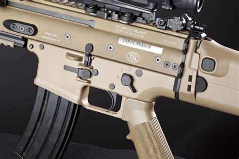 FN SCAR 16S NRCH with upgraded muzzle device