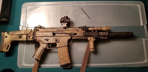 FN SCAR 16S NRCH with upgraded stock