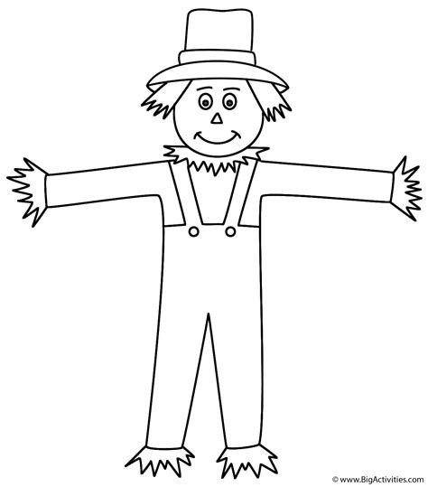 Scarecrow body template design example 10