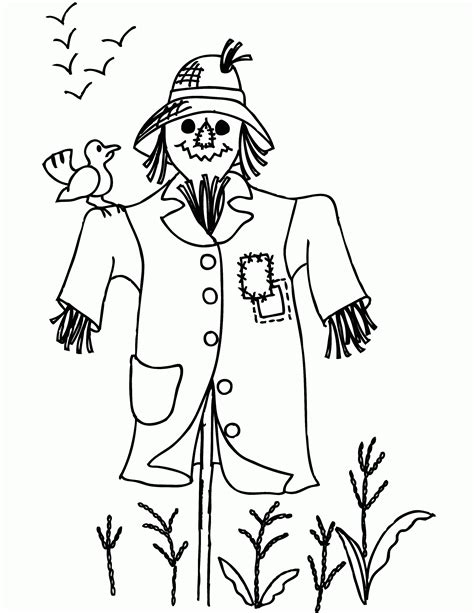 Scarecrow Printable