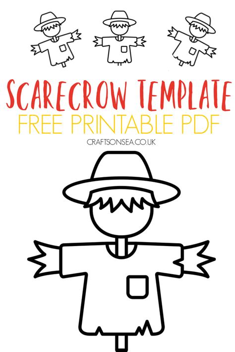 Scarecrow Template PDF