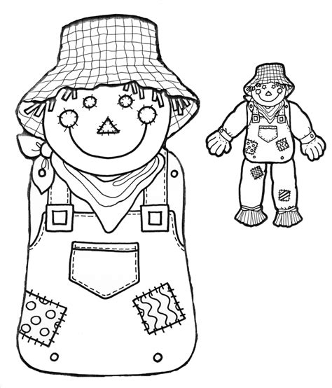 Scarecrow Template Printable Free