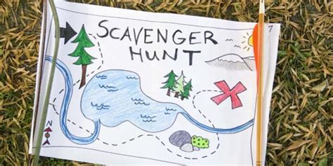 Map for Scavenger Hunt