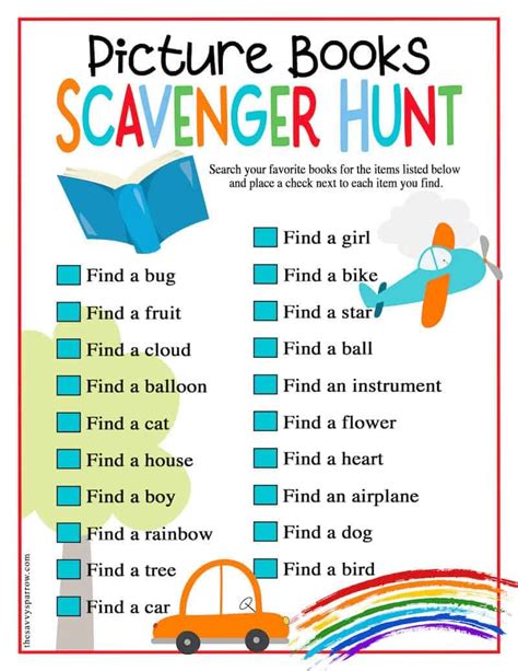 Scavenger Hunt Tips