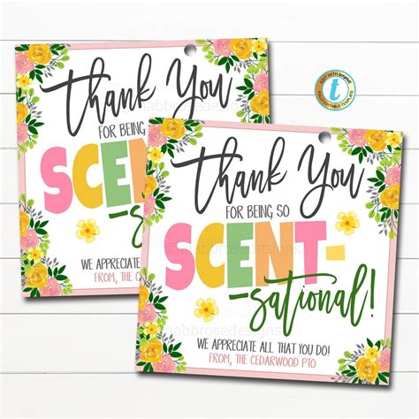 Scentsational Printable Gift