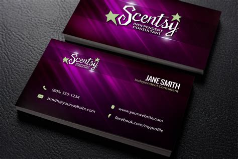 Scentsy Business Card Templates