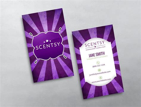 Scentsy Business Cards