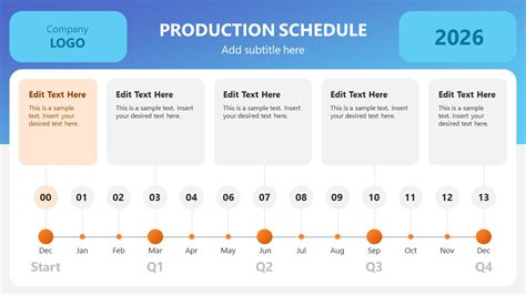 Schedule PowerPoint Template 2