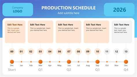 Schedule PowerPoint Template 5