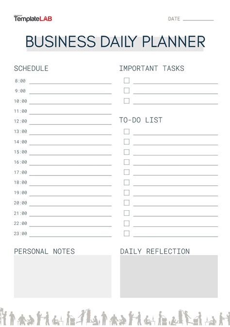 Schedule Template for Entrepreneurs