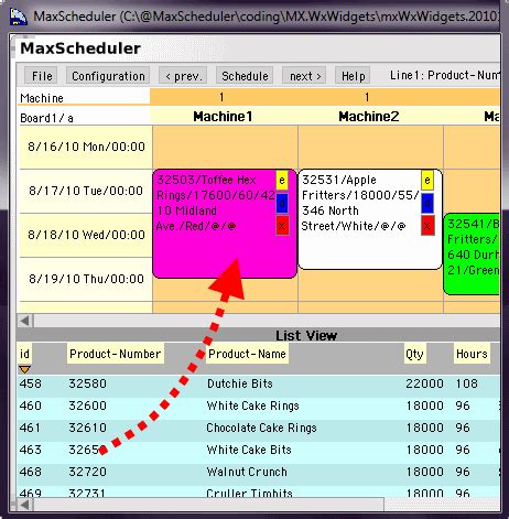 Scheduling Software for Manufacturing