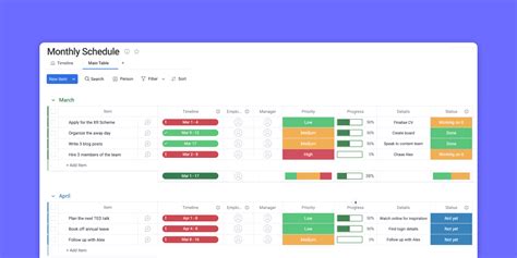 Scheduling with Google Sheets