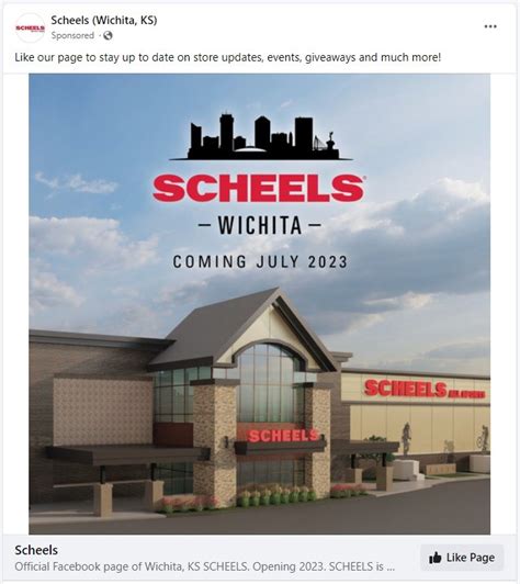 Scheels social media