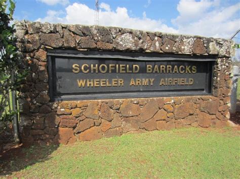 Schofield Army Base Hawaii