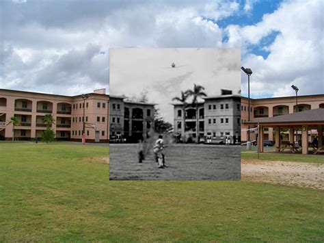 Aerial view of Schofield Barracks