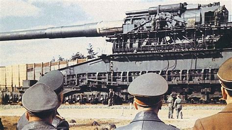 The Schwerer Gustav siege gun