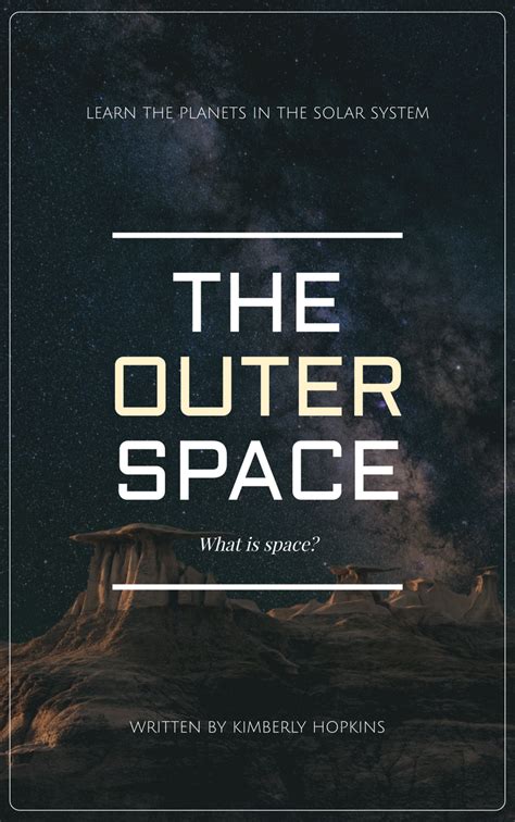 Science Fiction Book Cover Template