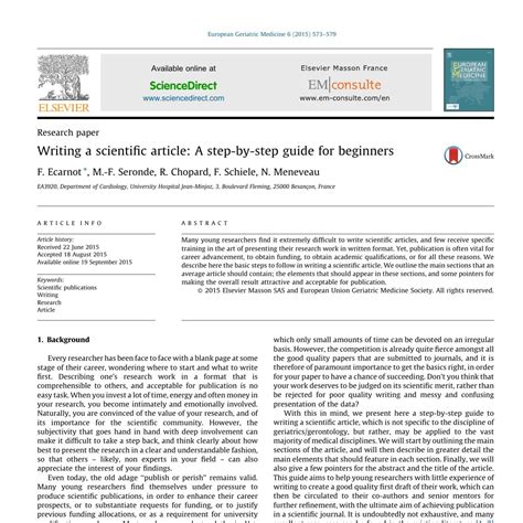 Scientific Article