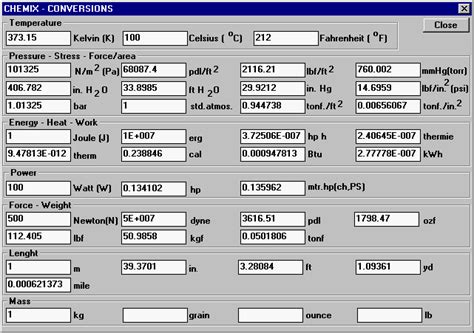 Scientific calculator for temperature conversion