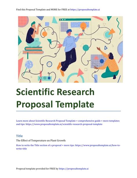 Scientific Research Proposal Template