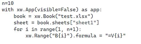 SCipy and xlwings Formula