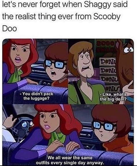 Scooby Doo Meme Relatability