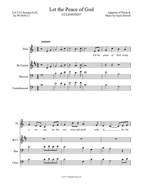 Score Sheet with Notes