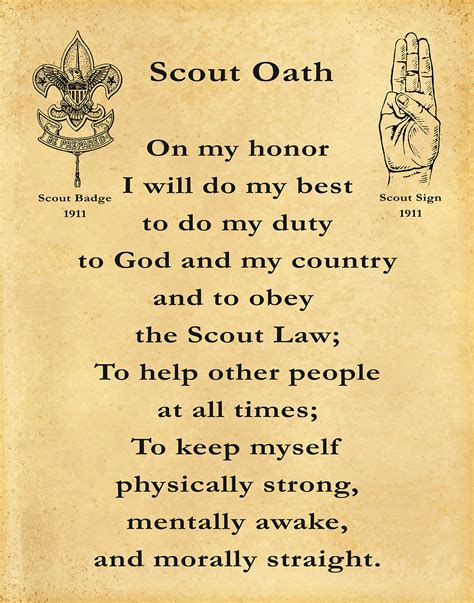 Scout Oath