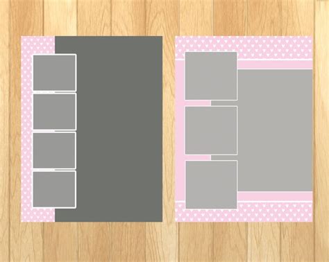 Scrapbook Collage Template