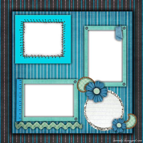 Scrapbook Template Example