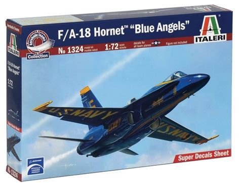 Scratch-Built Blue Angels Model Plane