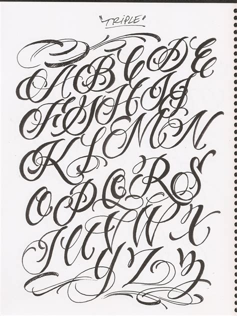 Script Fonts Tattoo Inspiration