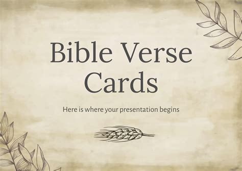 Scripture Template Designs for Video Production