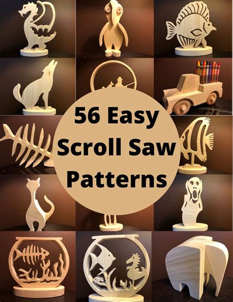 Simple scroll saw patterns for beginners