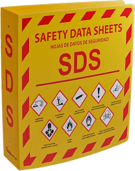 Printable SDS Binder Covers