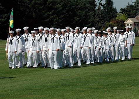 Sea Cadets in uniform