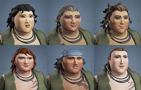 Changing Face and Head in Sea of Thieves