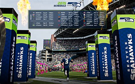 Seahawks Schedule Desktop Background