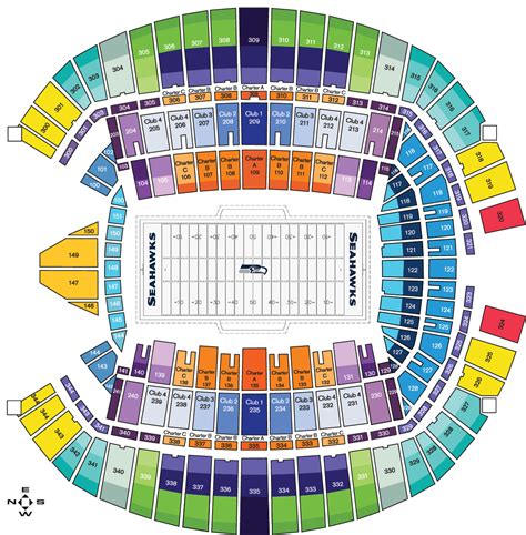 Seahawks Stadium Seating Chart