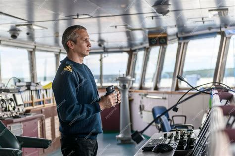 Seamen working on a ship's deck