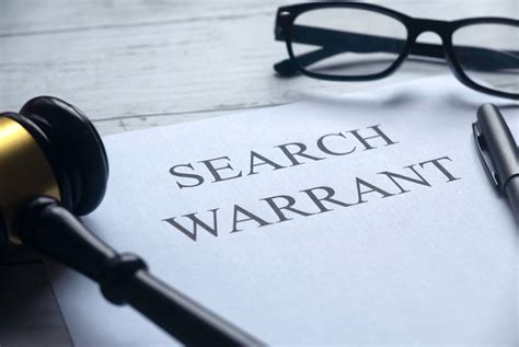 Description of Search Warrants