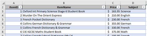 Searchable Database Example 3