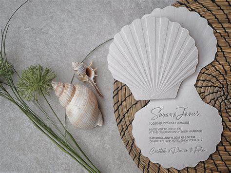 Seashell Invitation