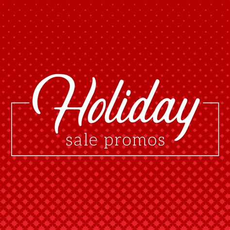 Seasonal or Holiday Promotion Template