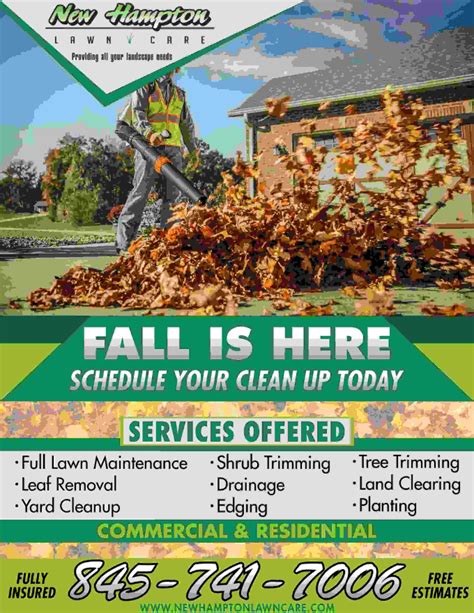 Seasonal Services Flyer