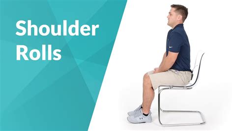 Seated Shoulder Rolls Exercise