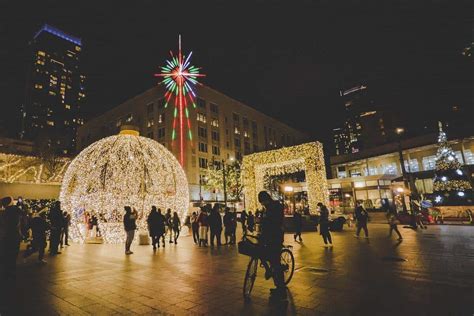 Seattle holiday lights