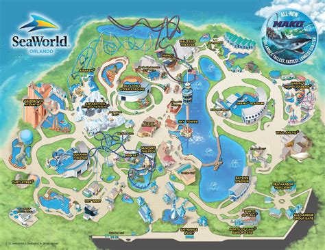 Seaworld Map