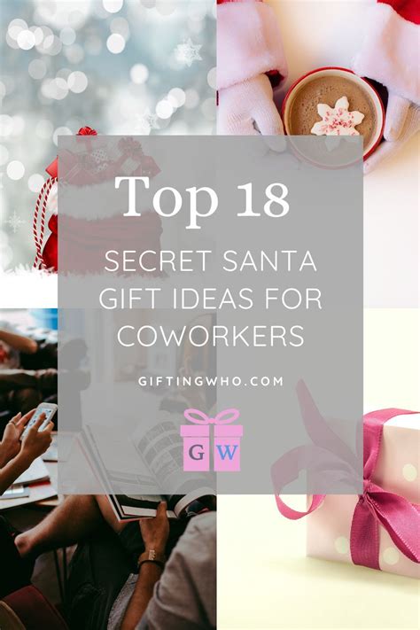 Secret Santa Gift Ideas for Colleagues